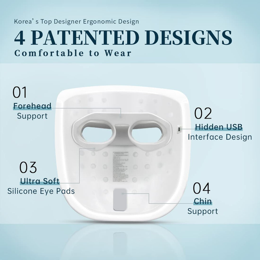 GYH silicone eye support detail protecting eyes while delivering light