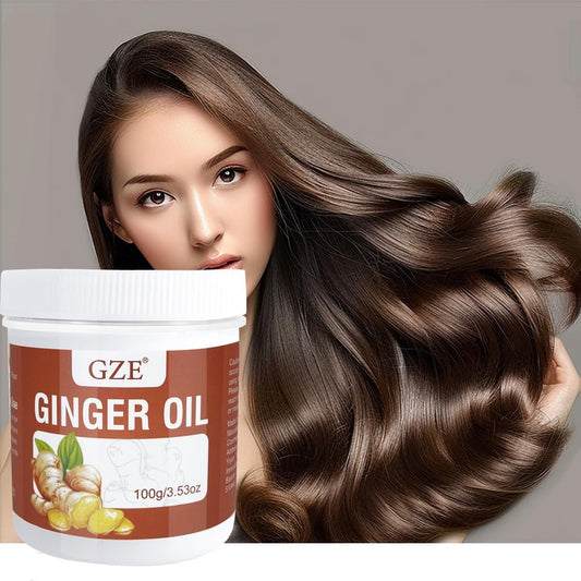 GZE close-up texture of solid ginger oil showing smooth meltable surface