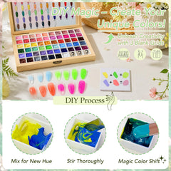 GZIXBDA detailed French tip application highlighting clean lines and durability