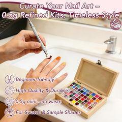 GZIXBDA set of ombre sponges and included tools for quick gradients