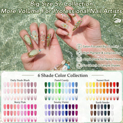 GZIXBDA close-up of gel texture demonstrating creamy, highly pigmented finish
