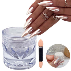 GZMAYUEN close-up powder texture showing ultra-fine particles for smooth shine