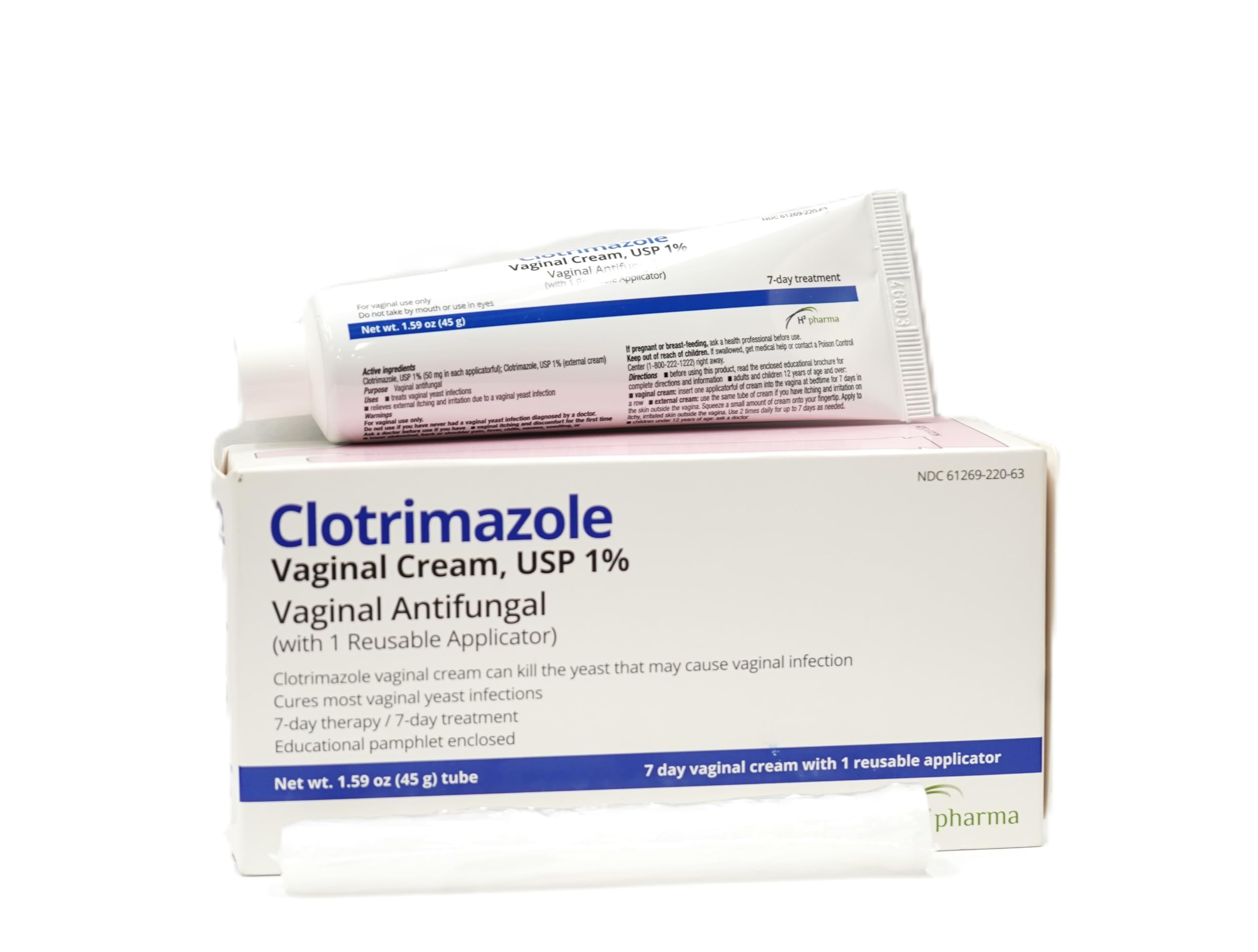 h2 pharma tube cap and tamper-evident seal detail ensuring product integrity
