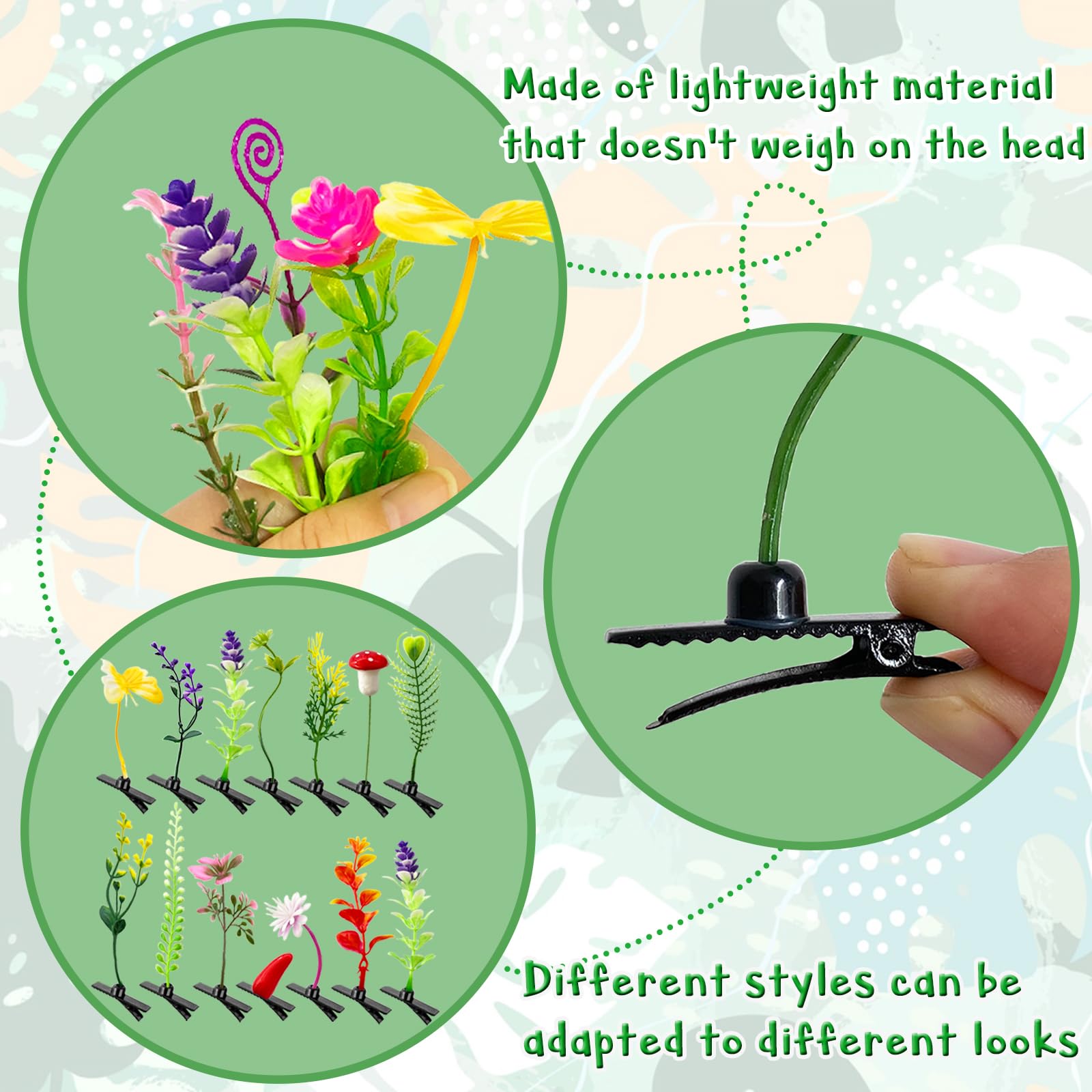 Haawooky variety spread showing mushrooms fruits flowers and grass for styling ideas