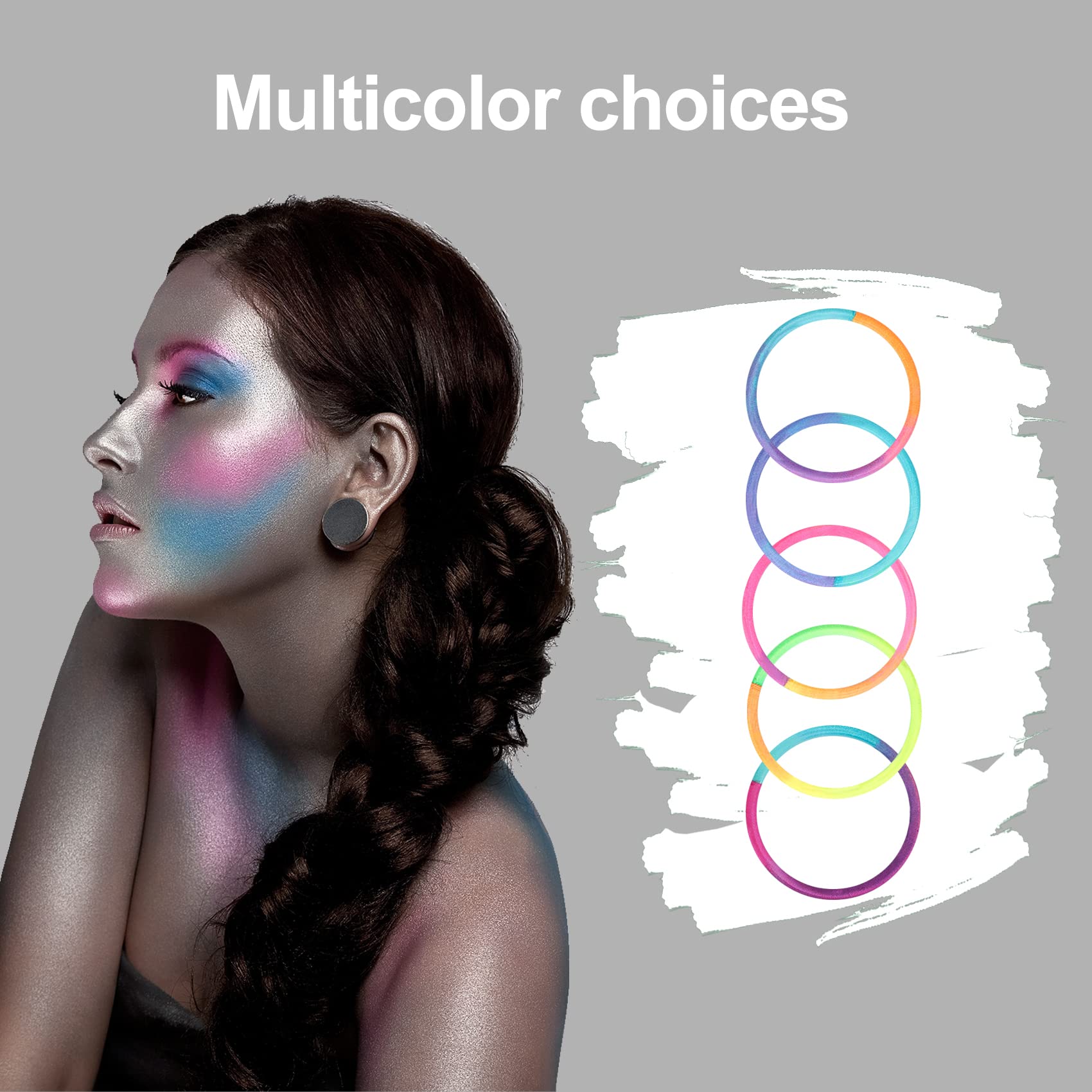 Hageolan multicolor spread of elastics illustrating variety and styling options