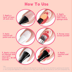 HAIOLORPRO jars in hand showing compact size and travel-friendly benefit