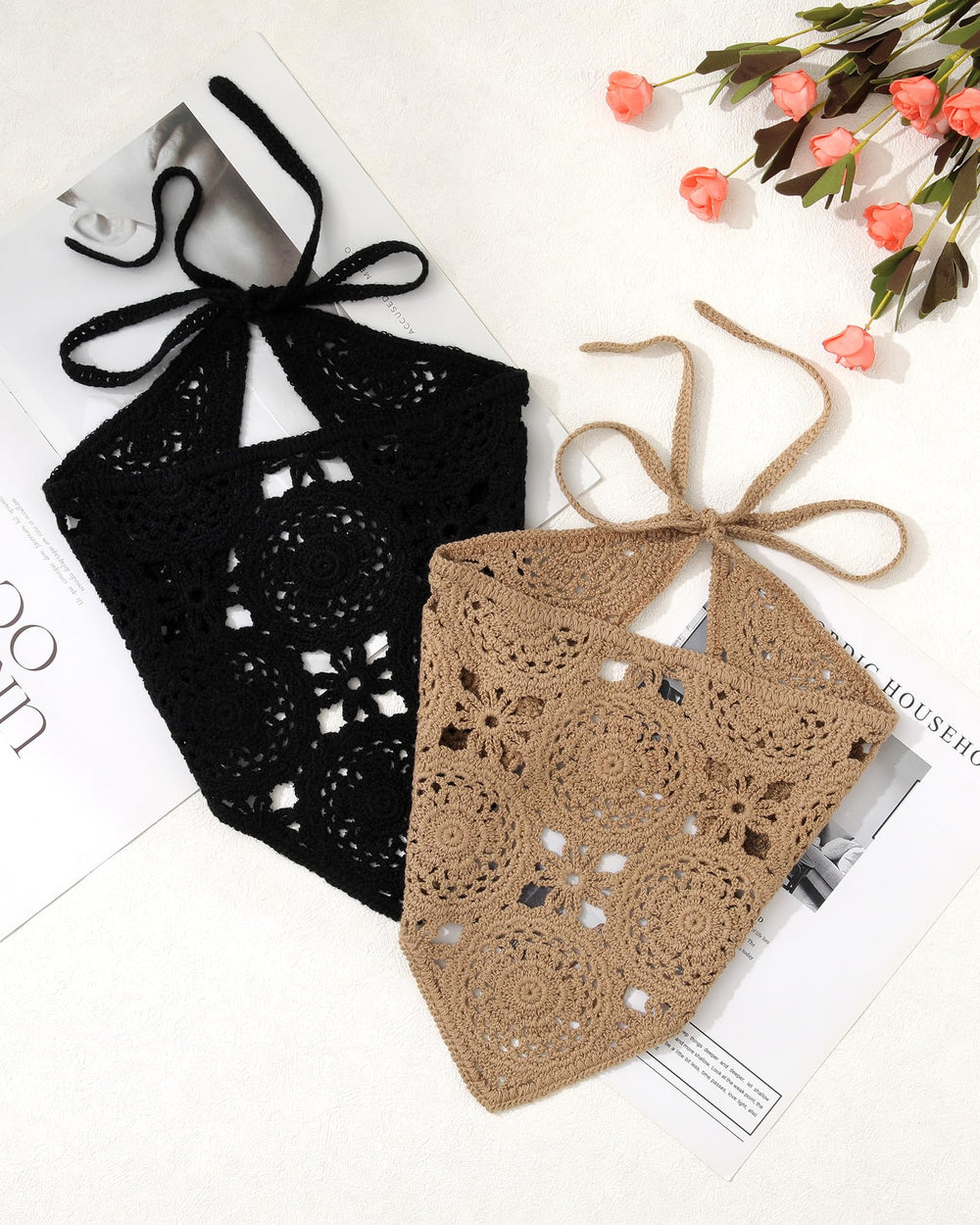 HAIMEIKANG bandana in hand to show size and portability benefit