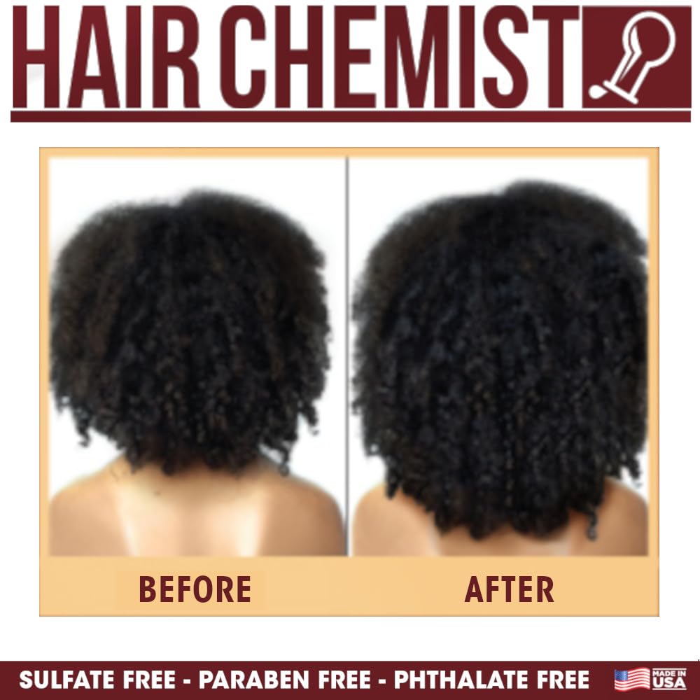 applying a drop to scalp by Hair Chemist for improved circulation