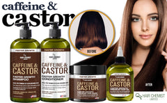 Hair Chemist castor beans close-up highlighting natural castor ingredient and nourishing benefit