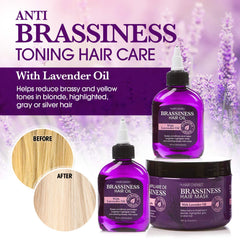 Hair Chemist treated hair after rinse showing restored shine and smoothness