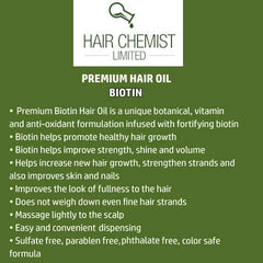 Hair Chemist oil texture droplets on surface illustrating lightweight, non-greasy feel