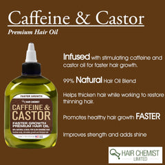 Hair Chemist oil texture on palm illustrating smooth spreadability and lightweight conditioning