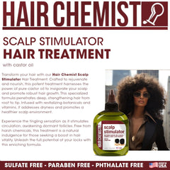 Hair Chemist label close-up highlighting ingredient transparency benefit
