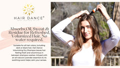 Hair Dance lavender oil visual emphasizing subtle fresh scent
