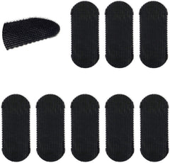 HAIR GRIPPERS front view showing eight black grips and easy storage benefit