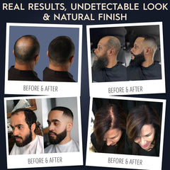 hair illusion fiber texture close-up showing real hair look and feel