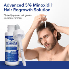 Hair Regen bottle tucked in gym bag illustrating convenient daily routine and mobility