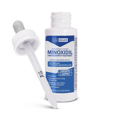 Hair Regen precision dropper detail demonstrating accurate dosing and targeted application