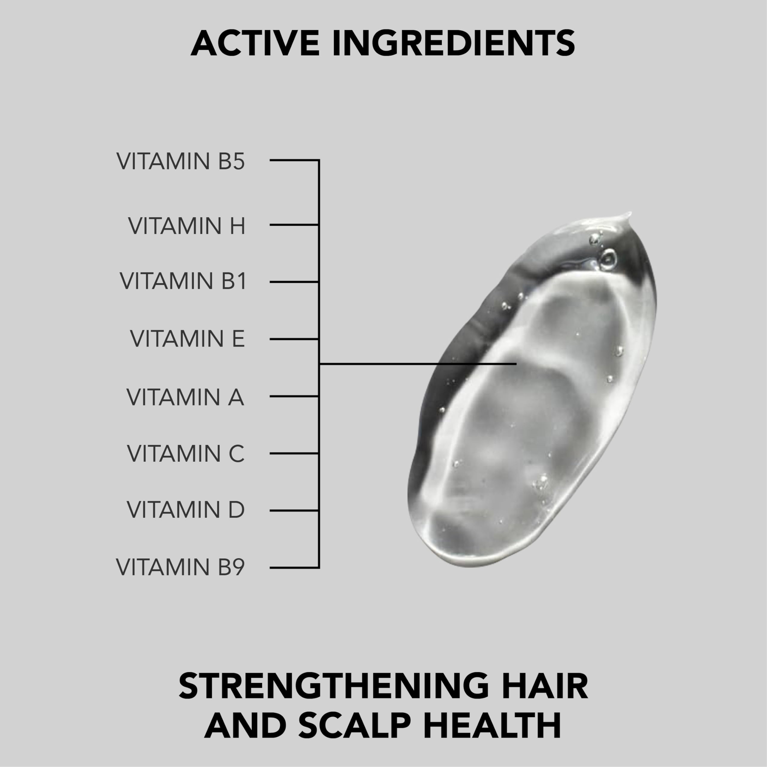 Hair Situation gel texture closeup demonstrating smooth, non‑crunch formula for flexible styling