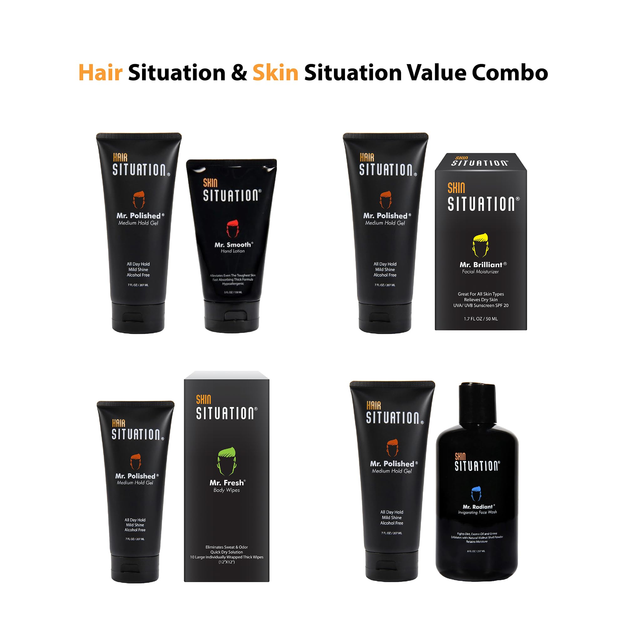 Hair Situation vitamins visual with citrus and leaves representing nourishing vitamin blend