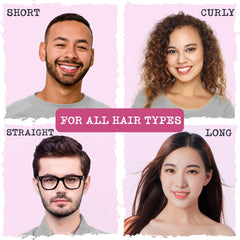 Hair Thickness Maximizer ingredients flatlay with biotin and oils for strength