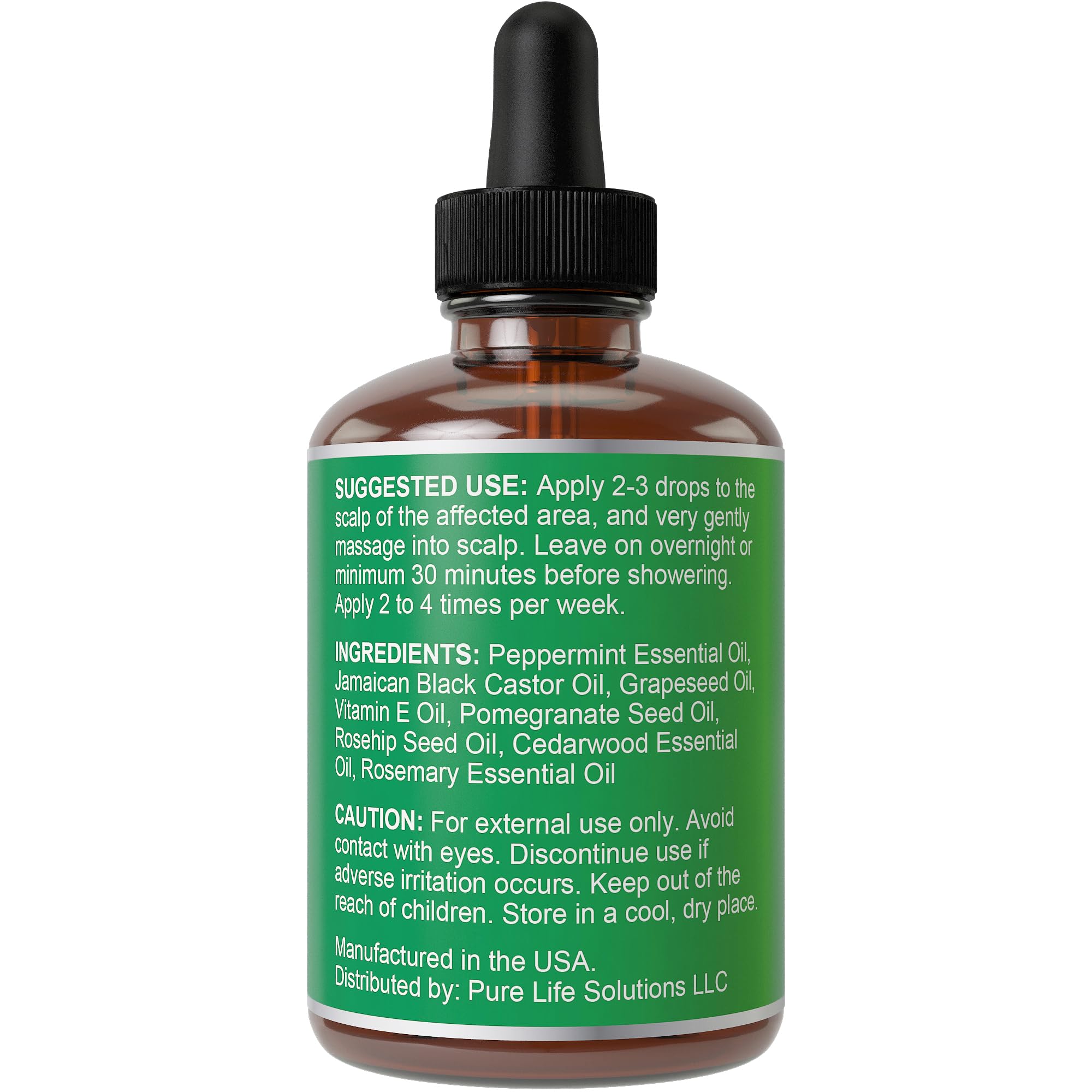 Hair Thickness Maximizer bottle on bathroom shelf in natural routine setting