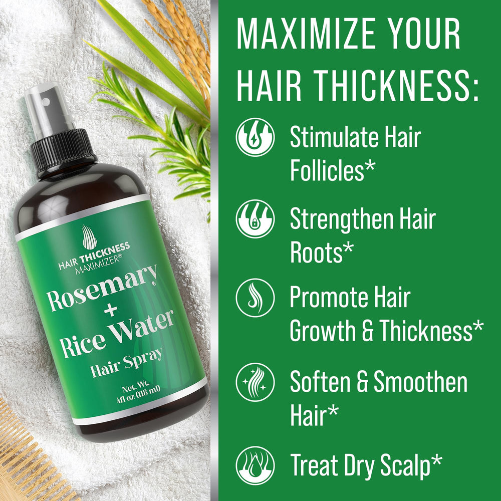 Hair Thickness Maximizer rice water texture close-up showing lightweight conditioning benefit
