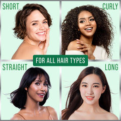 Hair Thickness Maximizer next to ruler showing 1oz scale for travel-friendly convenience benefit