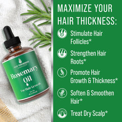 Hair Thickness Maximizer oil texture close-up highlighting lightweight, non-greasy finish benefit