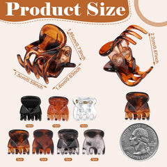 HairChrysm tortoiseshell clip close-up highlighting pattern and visual appeal
