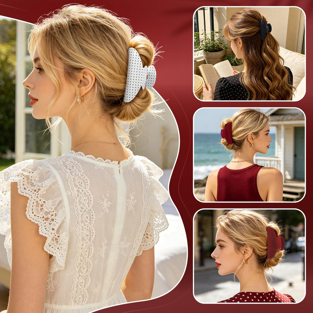HairChrysm four color variants laid flat to show pattern options