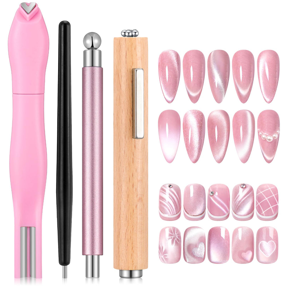 HairChrysm front packaging showing full 4-piece magnet kit and benefits