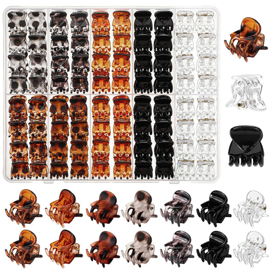 HairChrysm boxed set front view showing organized clip colors and storage benefit