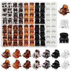HairChrysm boxed set front view showing organized clip colors and storage benefit