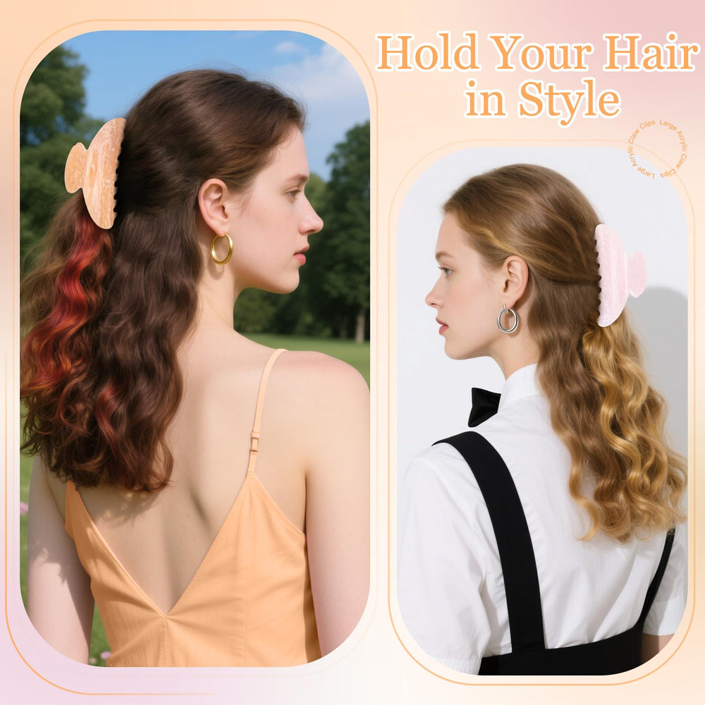 HairChrysm in-hair half-up style demonstrating fast salon-like results