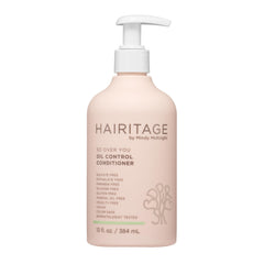Hairitage front bottle 13oz shows packaging and easy-identify label benefit