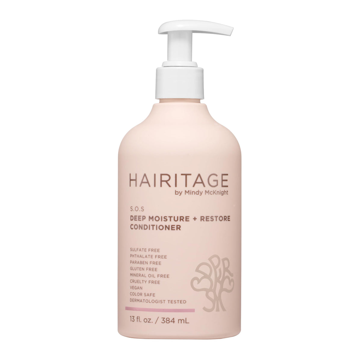 Hairitage front packaging showing product and benefits