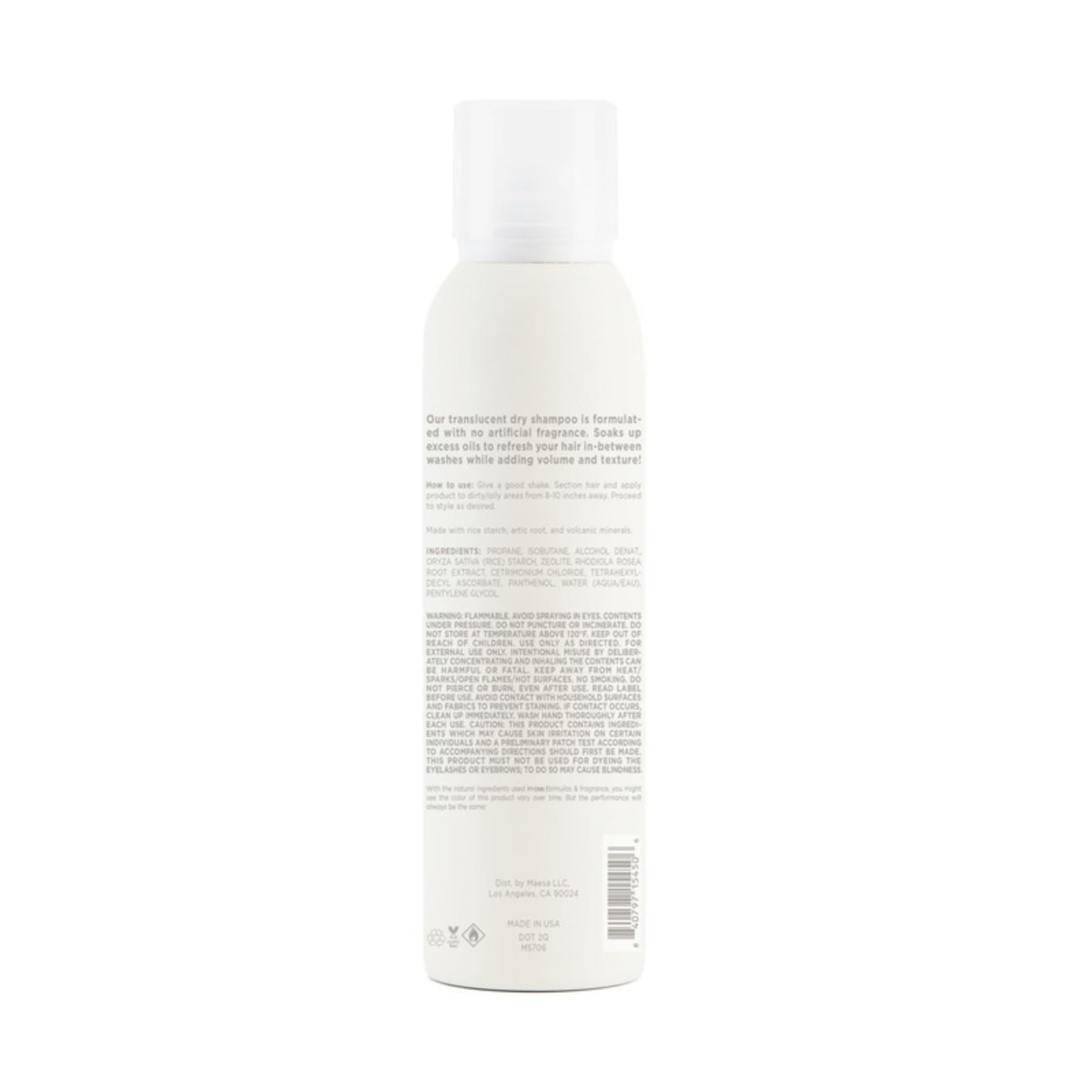 Hairitage rice protein and starch close-up highlighting gentle oil absorption