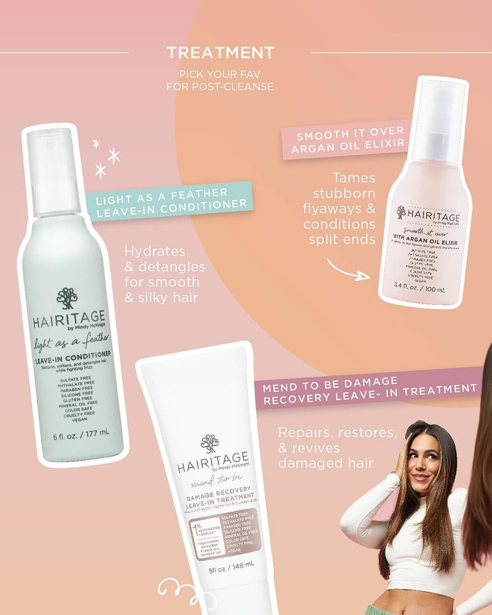 Hairitage oil texture droplet on fingers showing lightweight, non-greasy feel