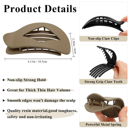 Hairshowgala close-up of clip teeth demonstrating secure multi-tooth grip