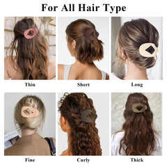 Hairshowgala next to hand to show size and lightweight portability benefit