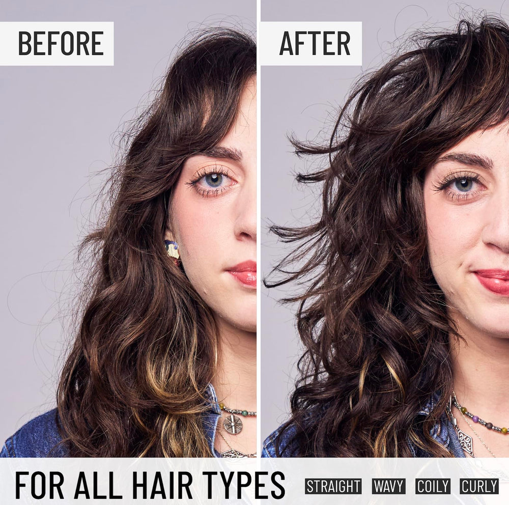 Hairstory Powder before-and-after roots demonstrating visible volume