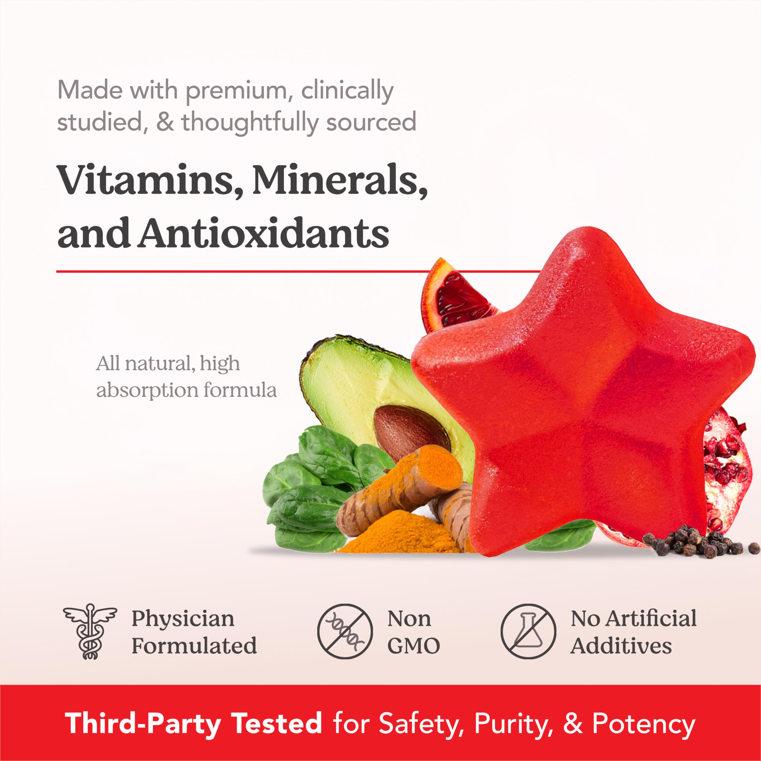 HAIRtamin open jar with gummies showing amount and freshness