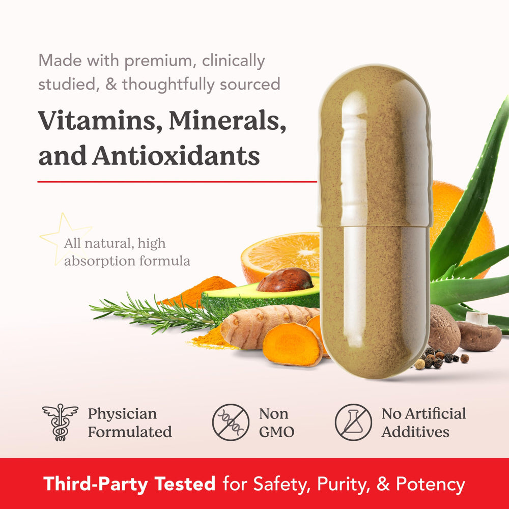HAIRtamin capsules beside ingredient list illustrating nutrient-rich formula