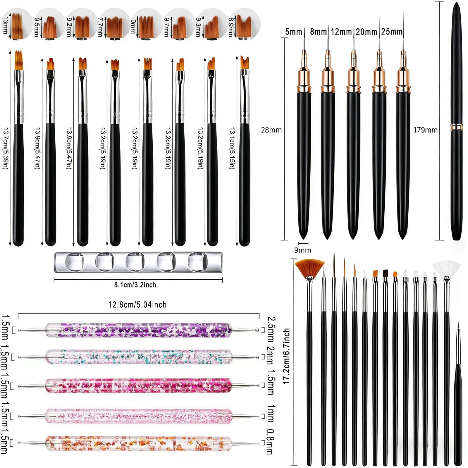 HAIY acrylic handle close-up highlighting non-slip grip for control