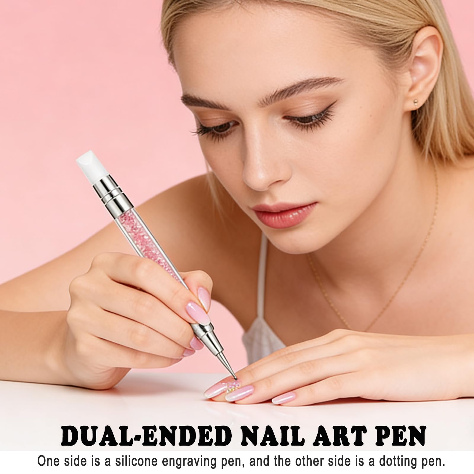 HAIY dual-tip dotting and sculpture pens close-up showing silicone and dotting ends for detail
