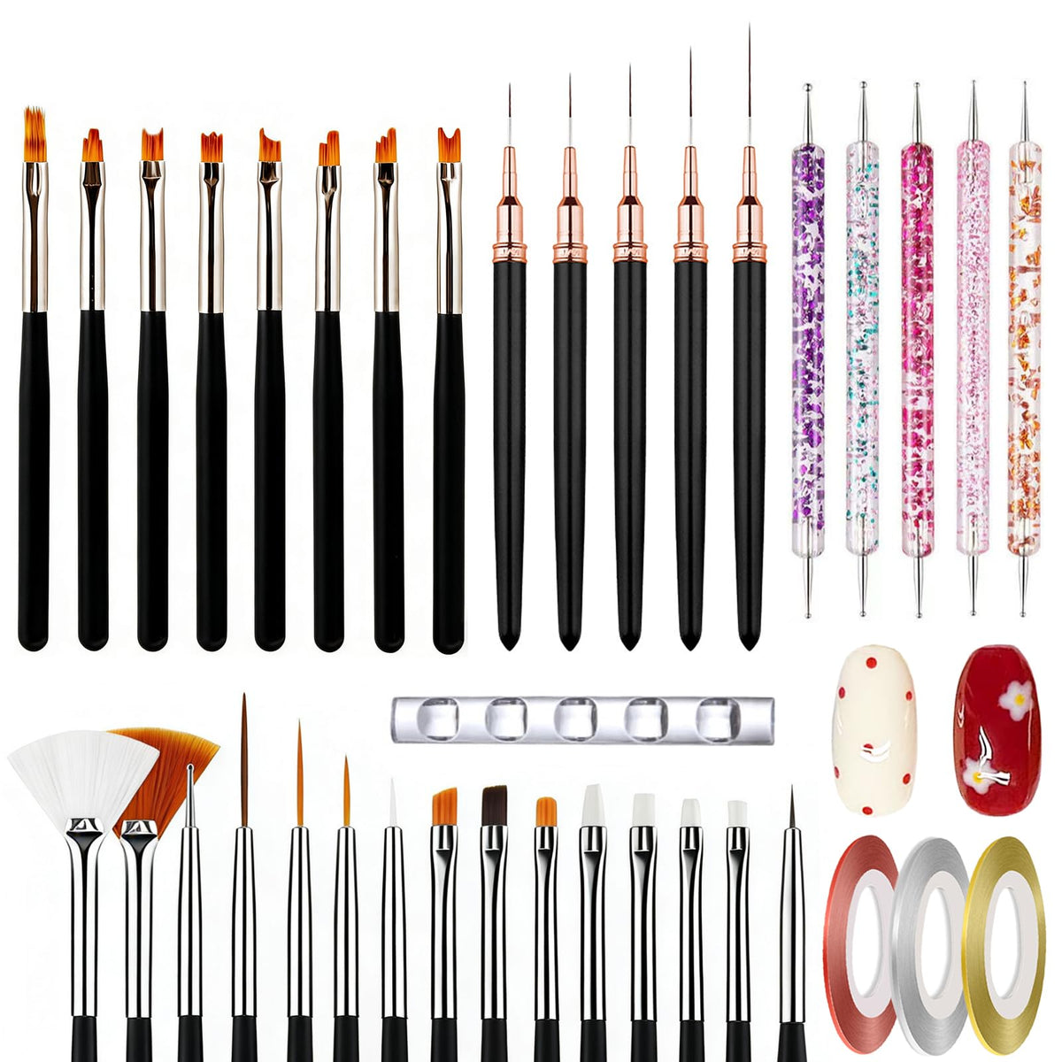 HAIY front package view showing full 37pcs kit and organized layout benefits