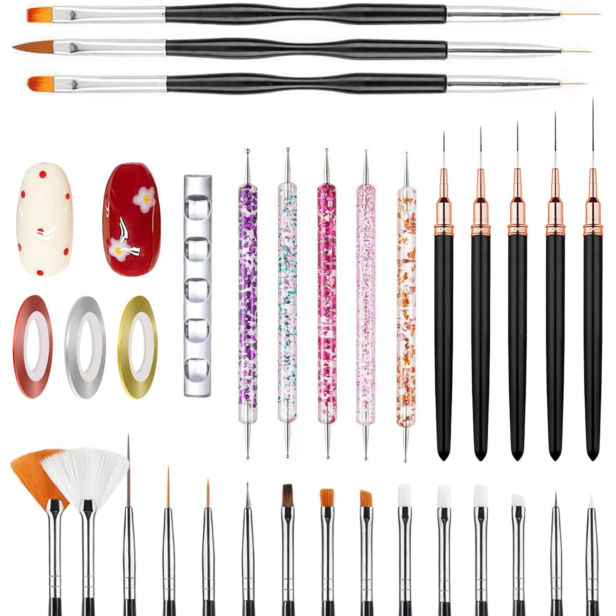 HAIY kit front layout showing tools for quick selection and organization