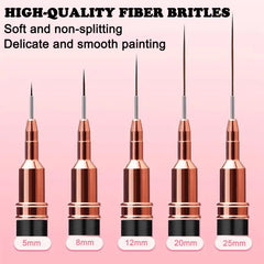HAIY striping tape and holder arranged for neat geometric nail designs