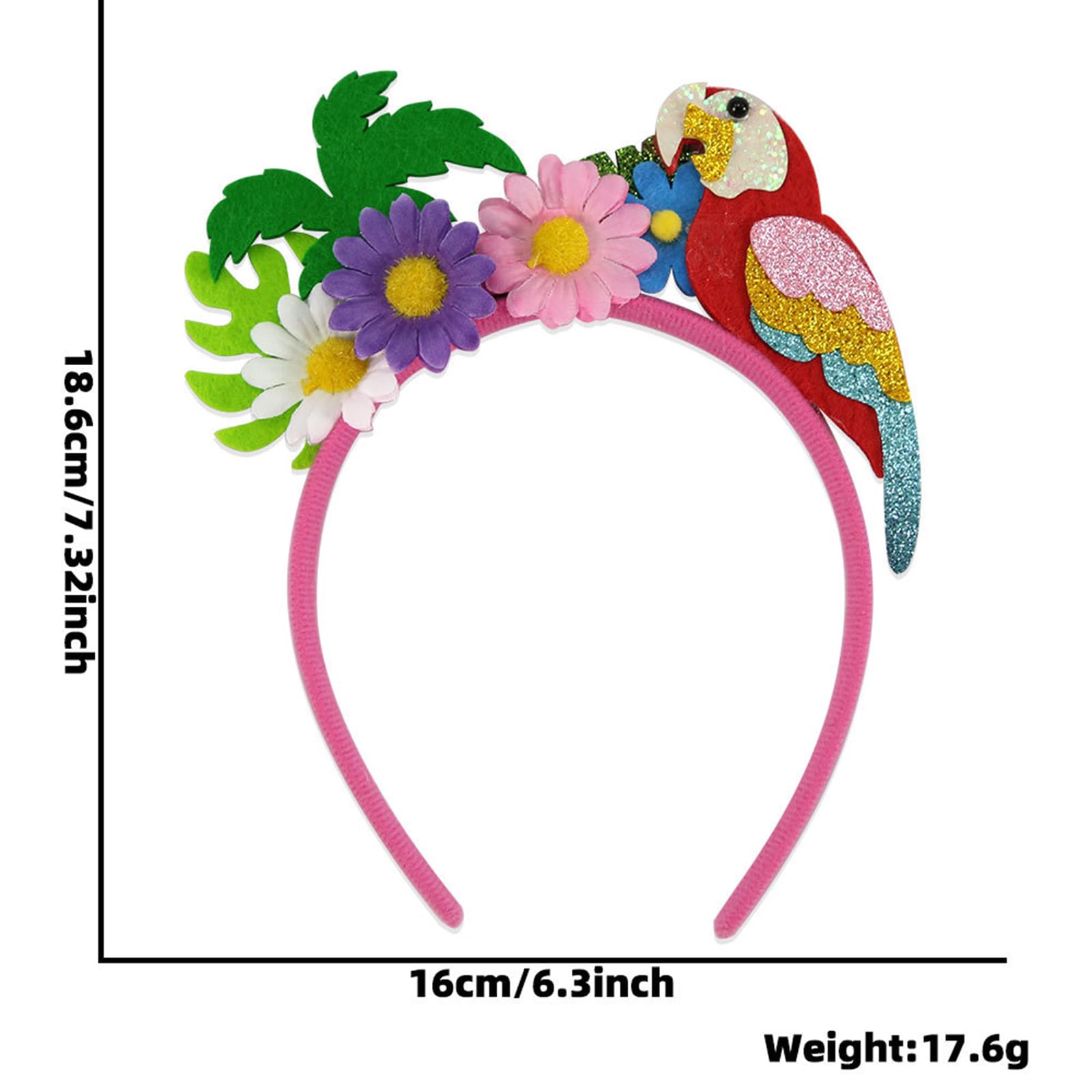 HAKJXOS packaged headband ready to gift with clear product label